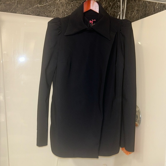 Greta Constantine Navy Blue blazer set size Large - Picture 5 of 17